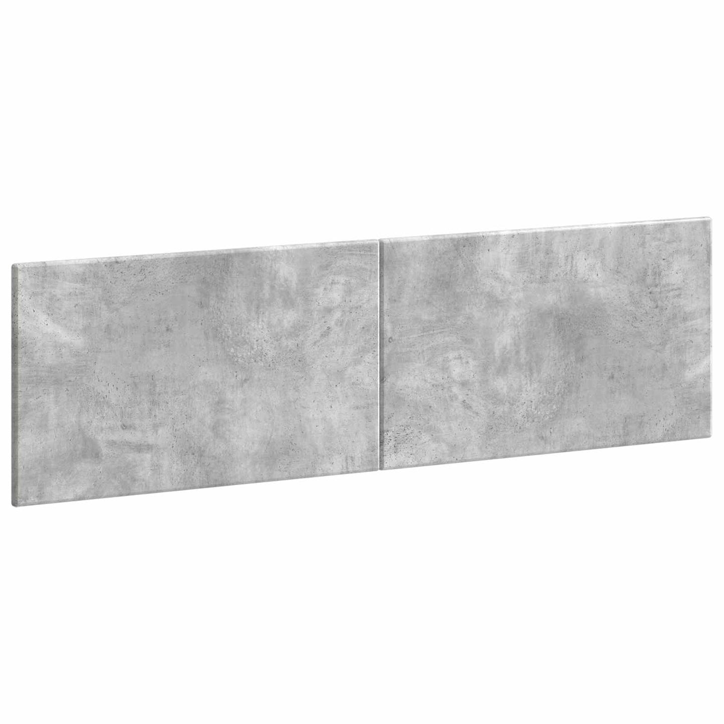 vidaXL Wall-Mounted Headboard BREDA Concrete Grey Engineered Wood