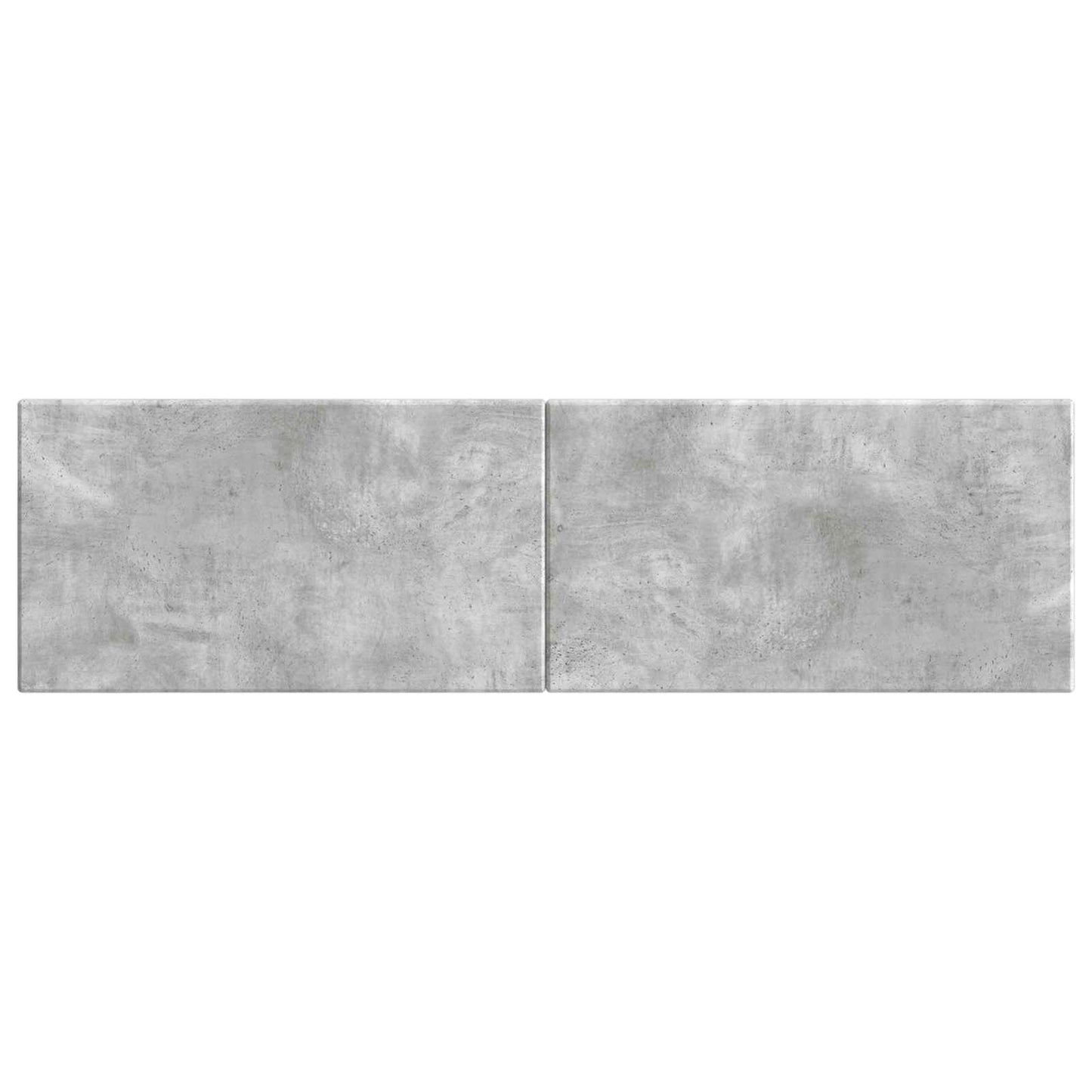 vidaXL Wall-Mounted Headboard BREDA Concrete Grey Engineered Wood