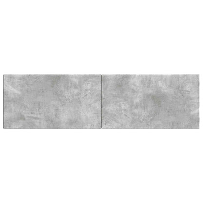 vidaXL Wall-Mounted Headboard BREDA Concrete Grey Engineered Wood