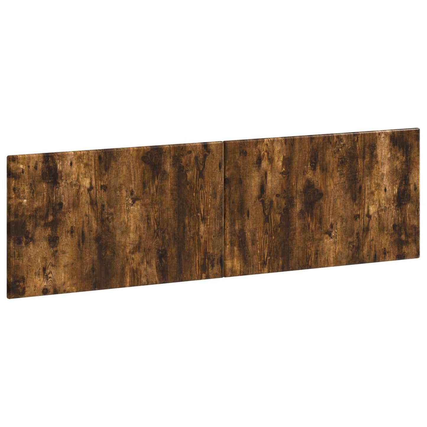 vidaXL Wall-Mounted Headboard BREDA Smoked Oak Engineered Wood