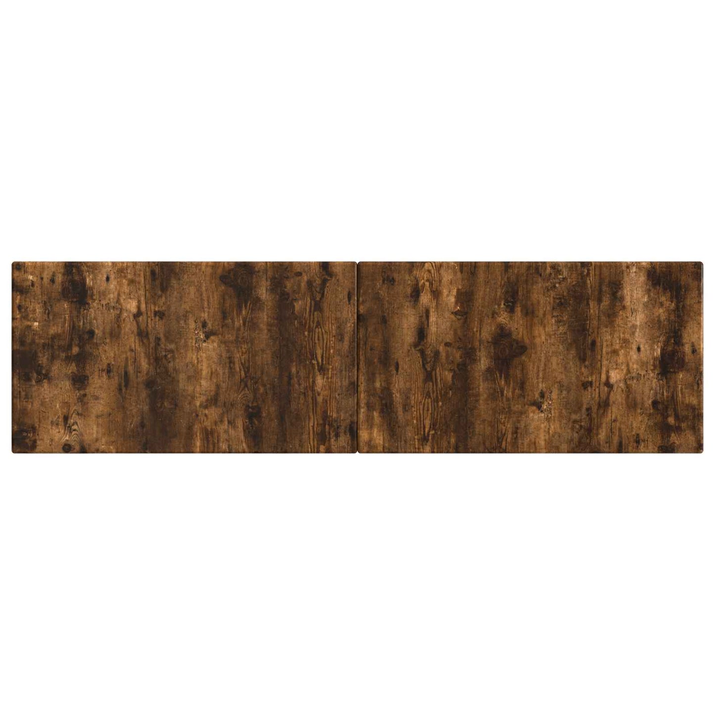 vidaXL Wall-Mounted Headboard BREDA Smoked Oak Engineered Wood