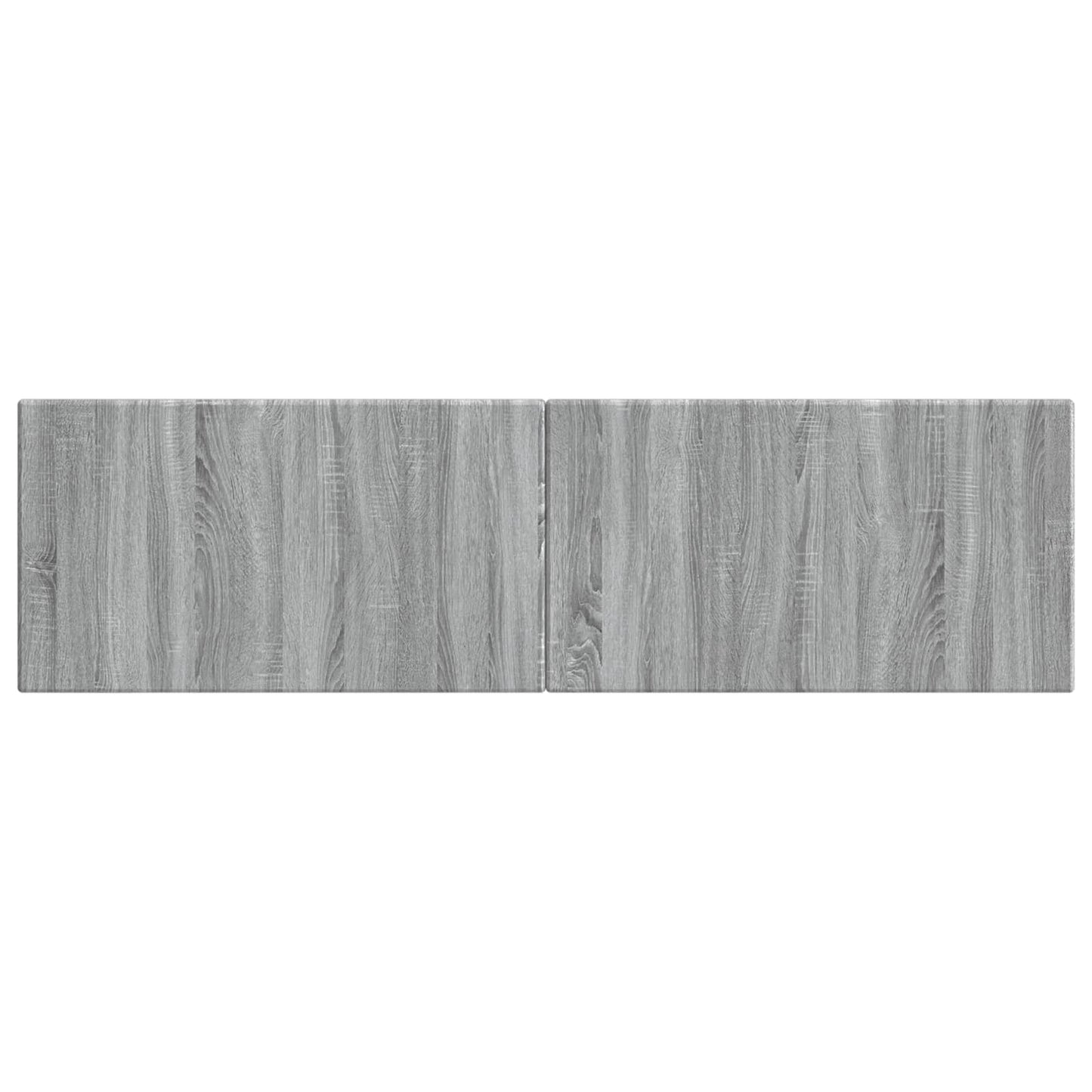 vidaXL Wall-Mounted Headboard BREDA Grey Sonoma Engineered Wood