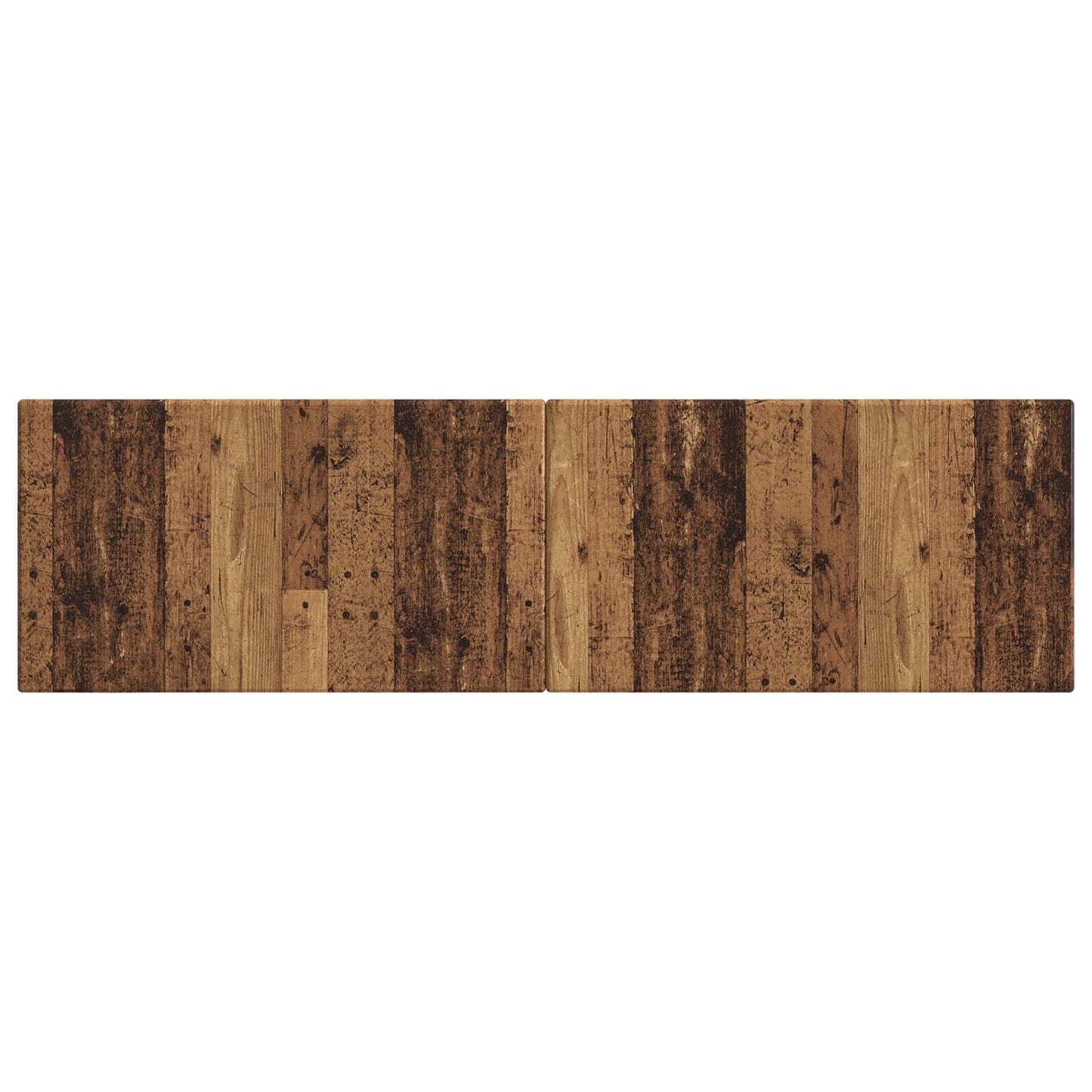 vidaXL Wall-Mounted Headboard BREDA Old Wood Engineered Wood
