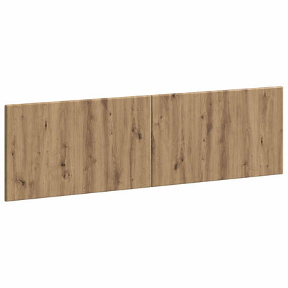 vidaXL Wall-Mounted Headboard BREDA Artisan Oak Engineered Wood