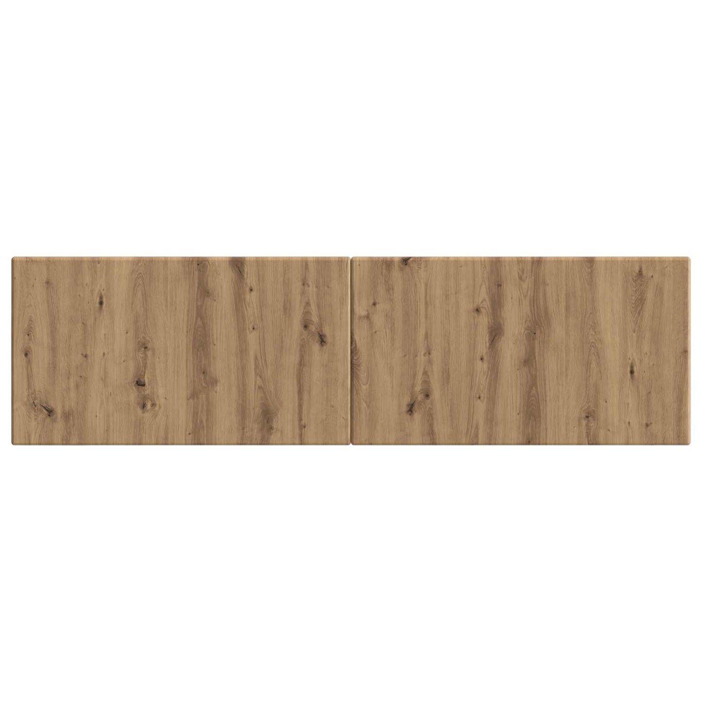 vidaXL Wall-Mounted Headboard BREDA Artisan Oak Engineered Wood