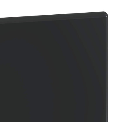 vidaXL Wall-Mounted Headboard BREDA Black Engineered Wood