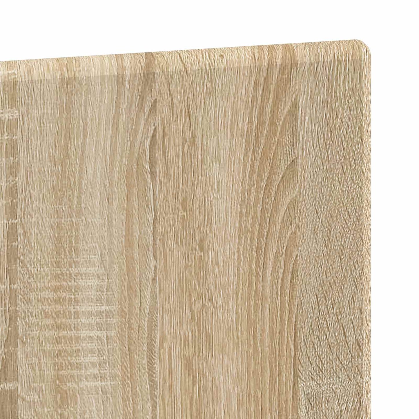 vidaXL Wall-Mounted Headboard BREDA Sonoma Oak Engineered Wood