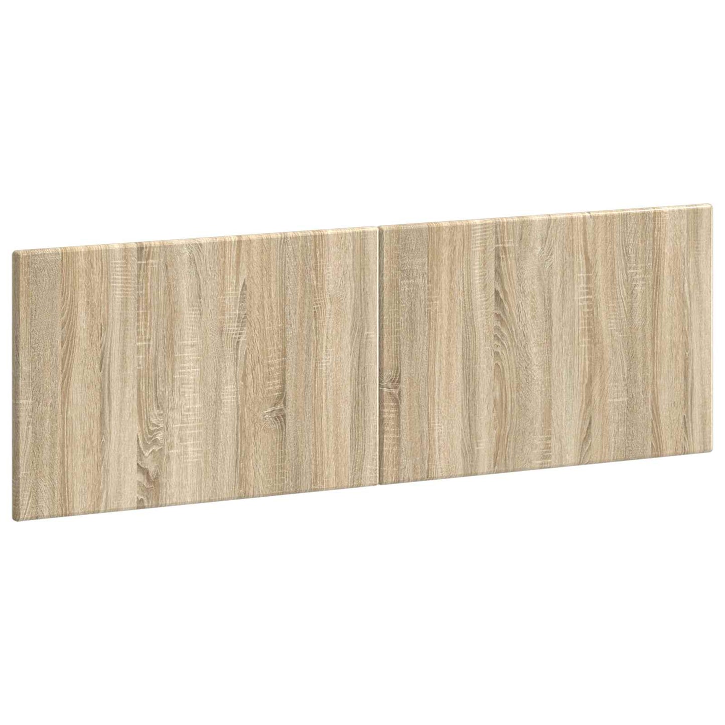 vidaXL Wall-Mounted Headboard BREDA Sonoma Oak Engineered Wood
