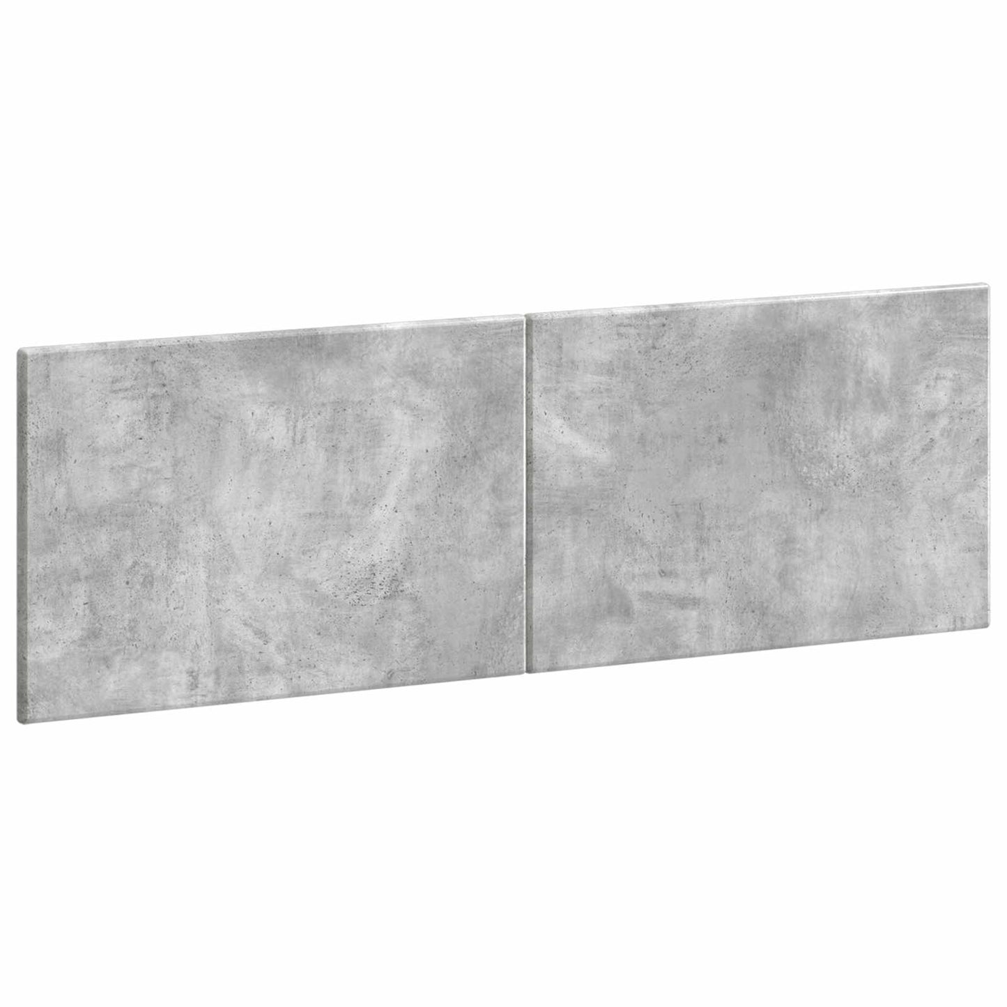 vidaXL Wall-Mounted Headboard BREDA Concrete Grey Engineered Wood