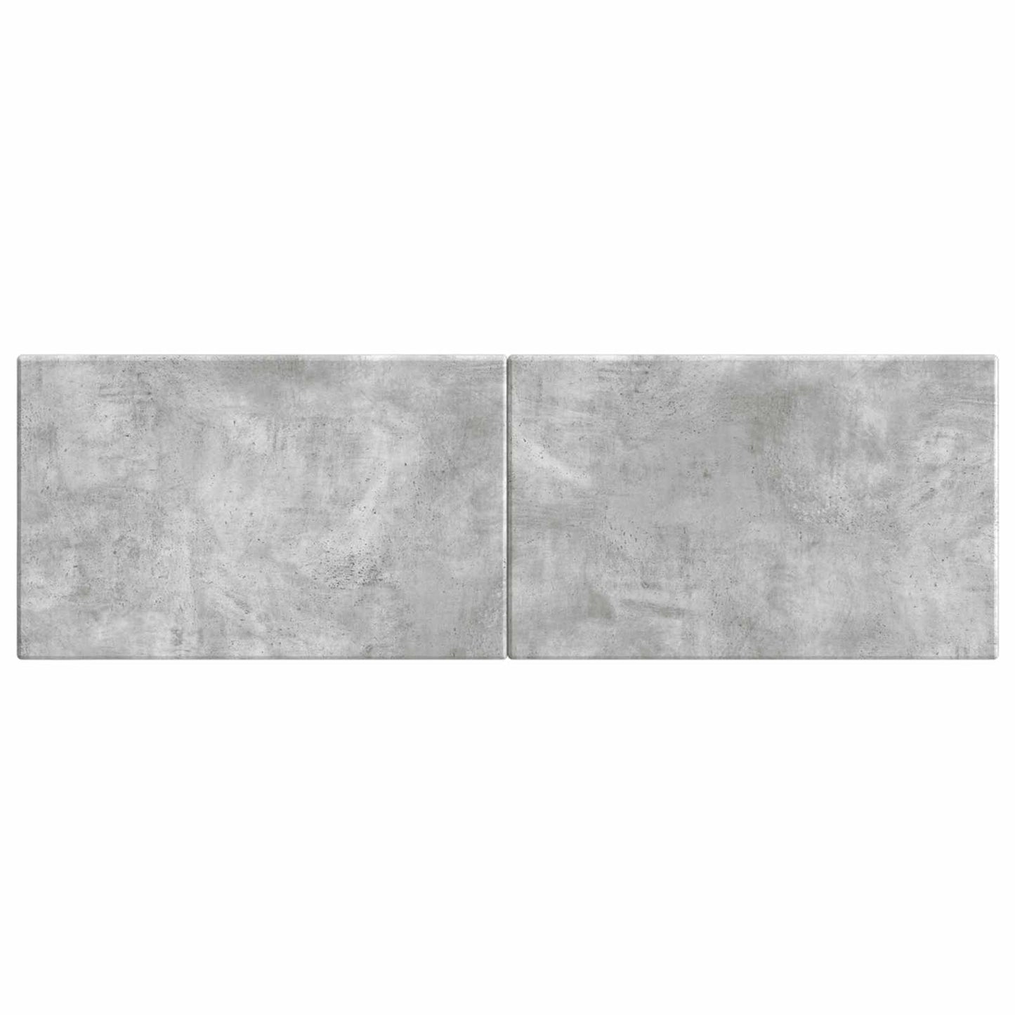 vidaXL Wall-Mounted Headboard BREDA Concrete Grey Engineered Wood