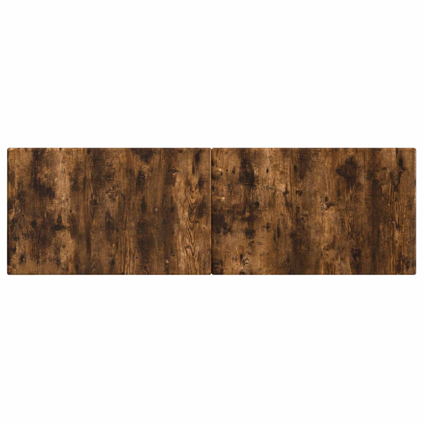 vidaXL Wall-Mounted Headboard BREDA Smoked Oak Engineered Wood