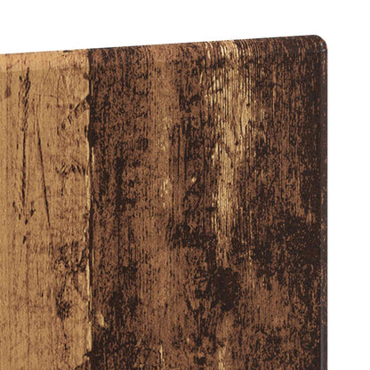 vidaXL Wall-Mounted Headboard BREDA Old Wood Engineered Wood