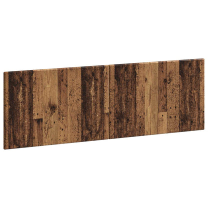 vidaXL Wall-Mounted Headboard BREDA Old Wood Engineered Wood