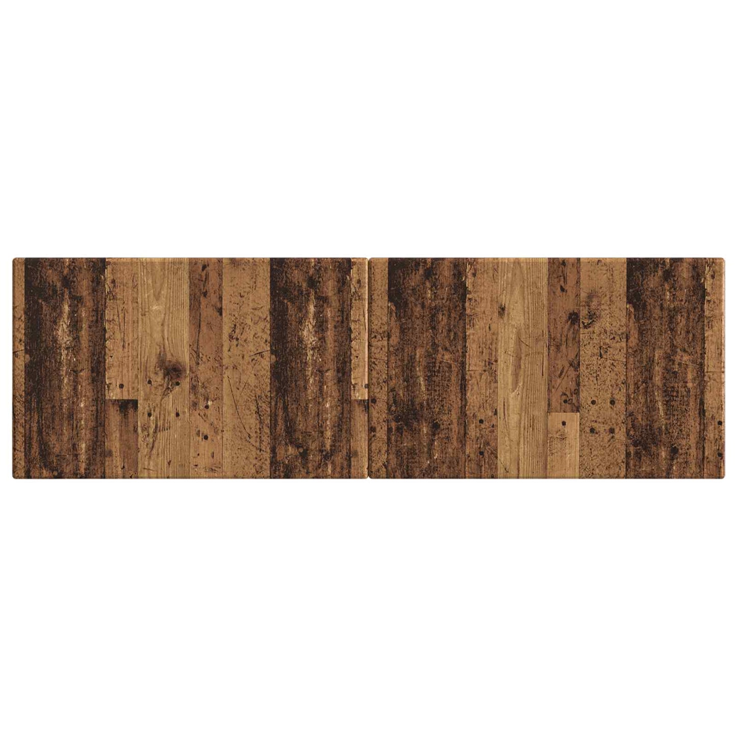 vidaXL Wall-Mounted Headboard BREDA Old Wood Engineered Wood