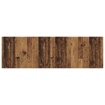 vidaXL Wall-Mounted Headboard BREDA Old Wood Engineered Wood