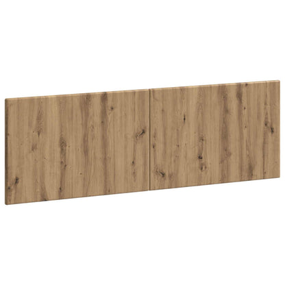 vidaXL Wall-Mounted Headboard BREDA Artisan Oak Engineered Wood