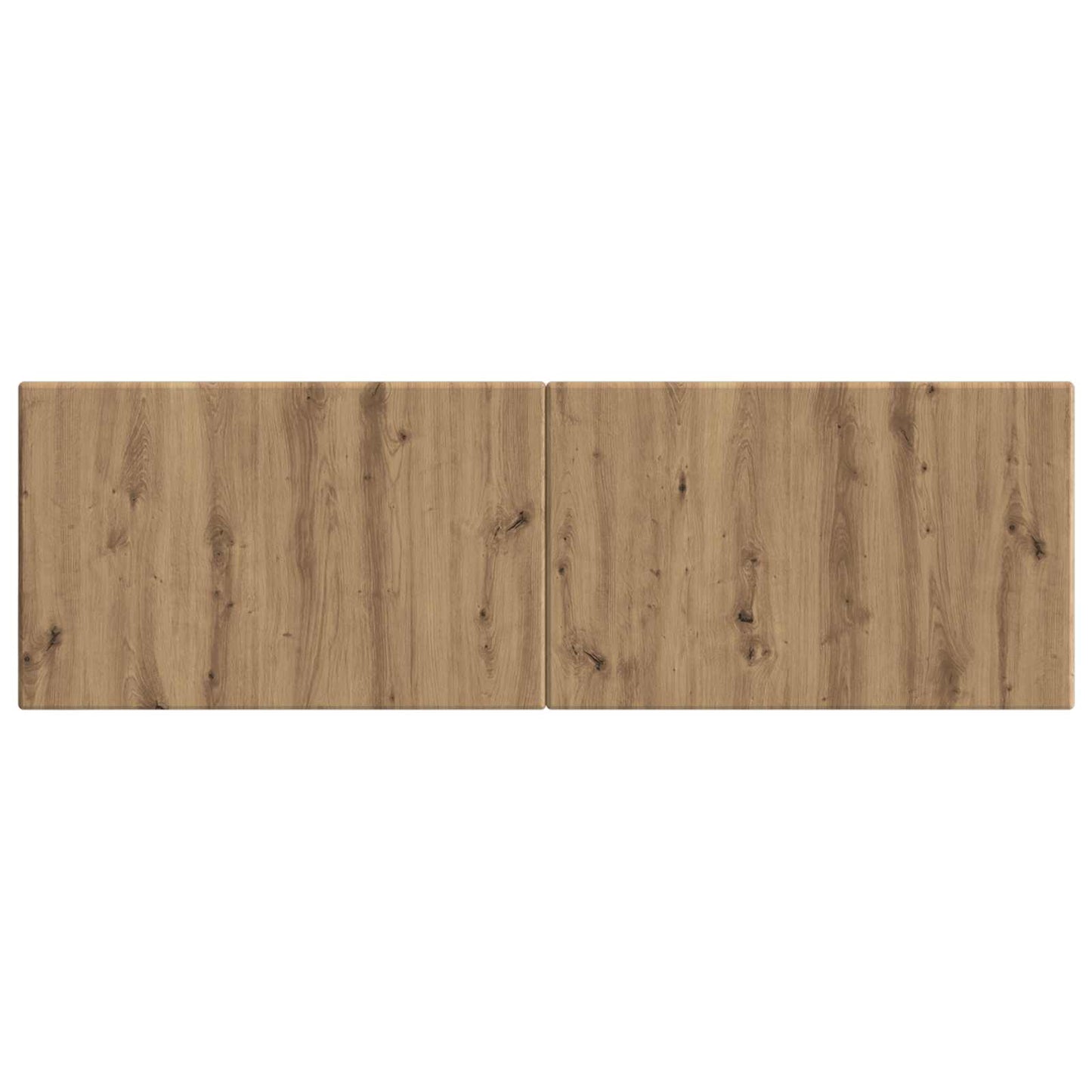 vidaXL Wall-Mounted Headboard BREDA Artisan Oak Engineered Wood