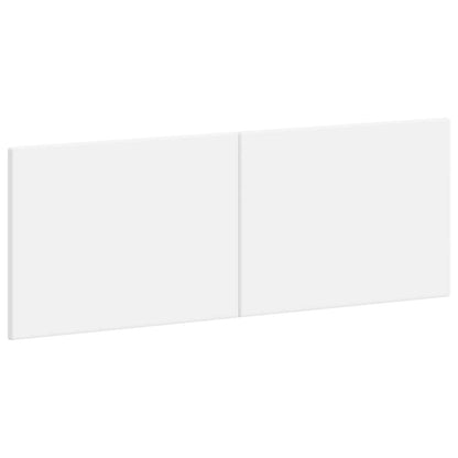 vidaXL Wall-Mounted Headboard BREDA White Engineered Wood