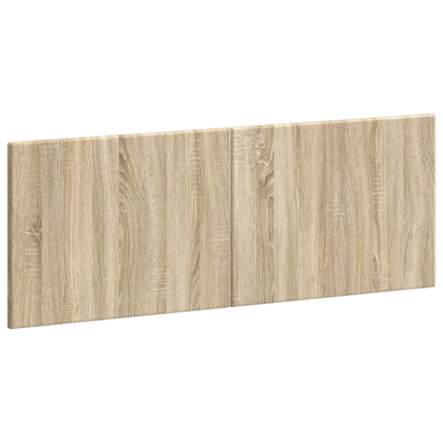 vidaXL Wall-Mounted Headboard BREDA Sonoma Oak Engineered Wood
