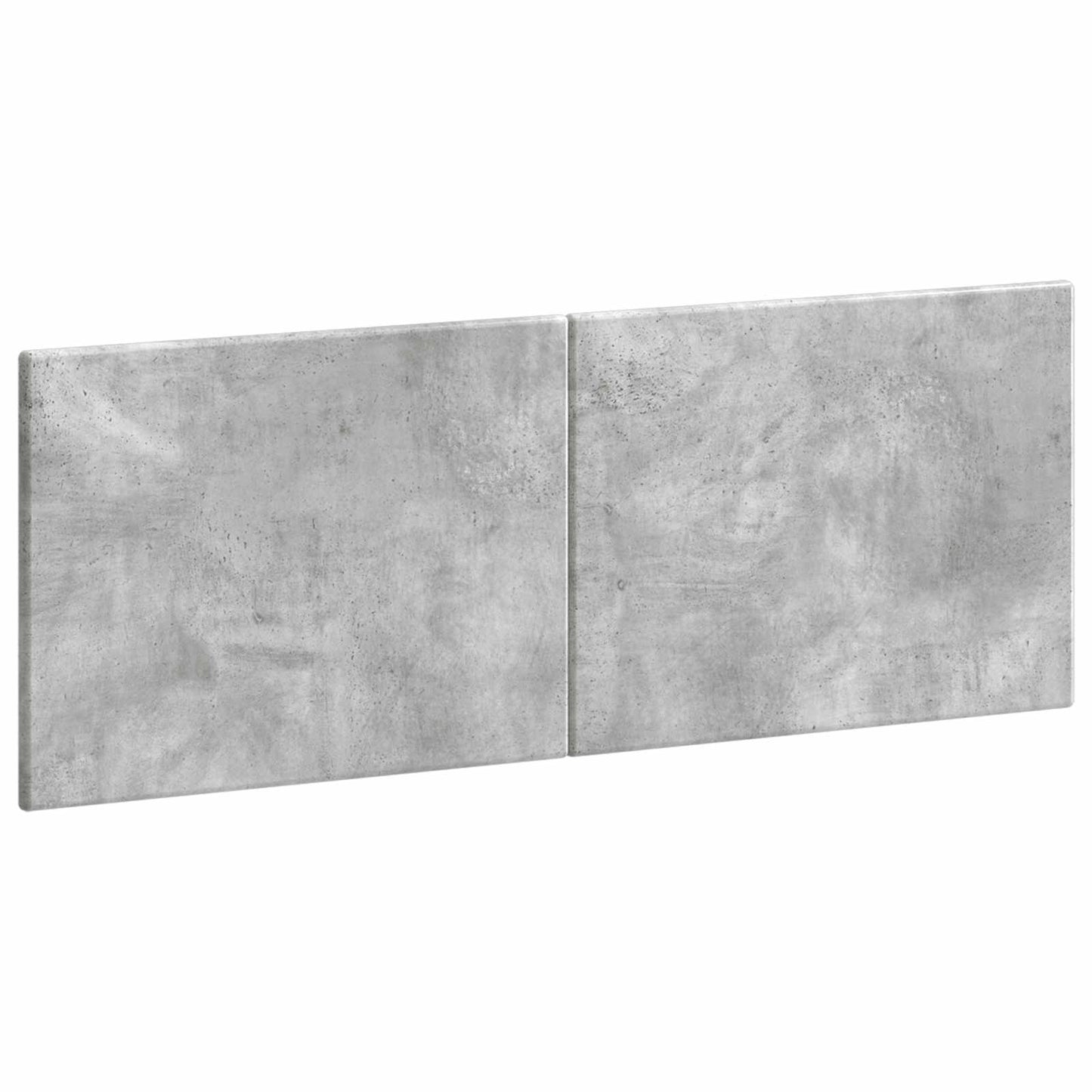 vidaXL Wall-Mounted Headboard BREDA Concrete Grey Engineered Wood