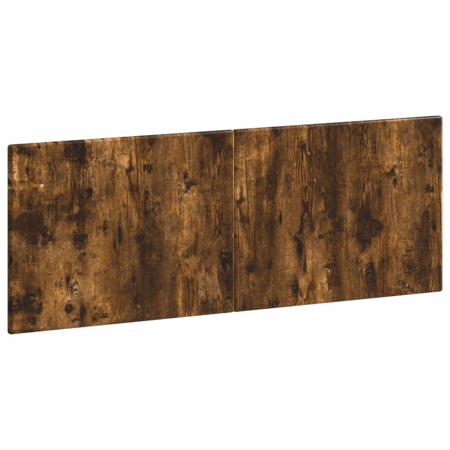 vidaXL Wall-Mounted Headboard BREDA Smoked Oak Engineered Wood