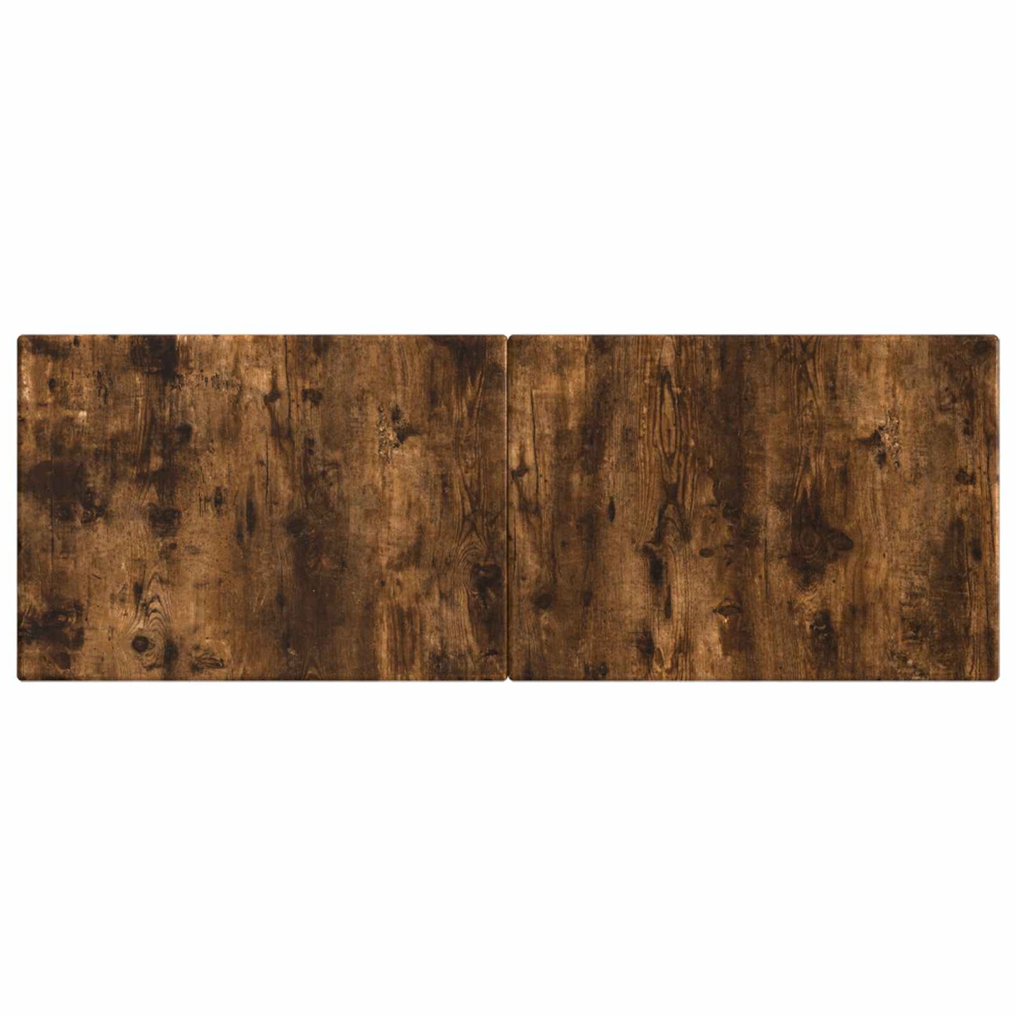 vidaXL Wall-Mounted Headboard BREDA Smoked Oak Engineered Wood