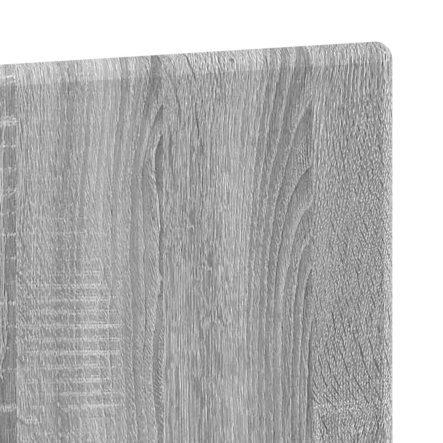 vidaXL Wall-Mounted Headboard BREDA Grey Sonoma Engineered Wood