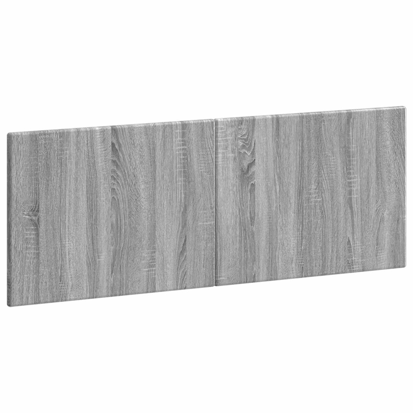 vidaXL Wall-Mounted Headboard BREDA Grey Sonoma Engineered Wood