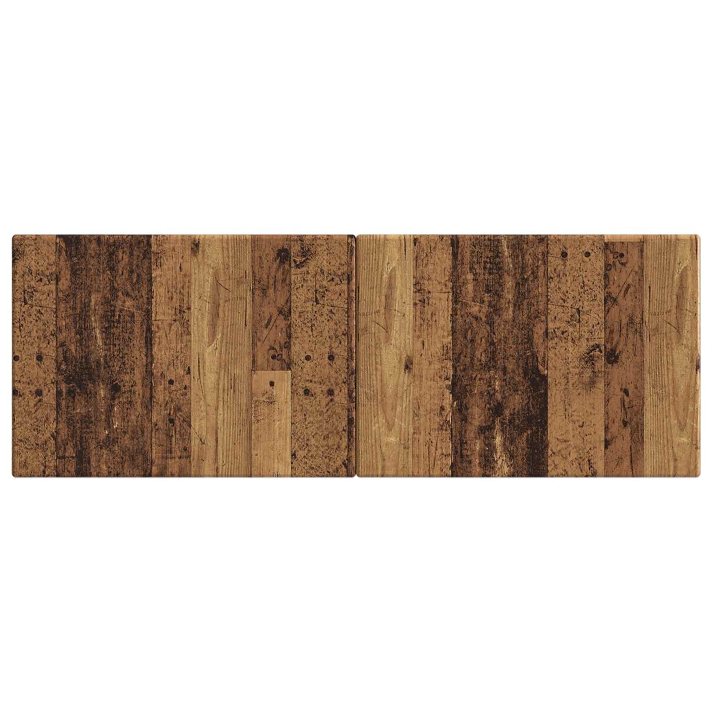 vidaXL Wall-Mounted Headboard BREDA Old Wood Engineered Wood