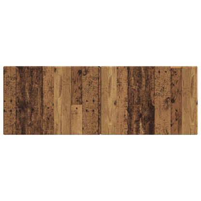 vidaXL Wall-Mounted Headboard BREDA Old Wood Engineered Wood
