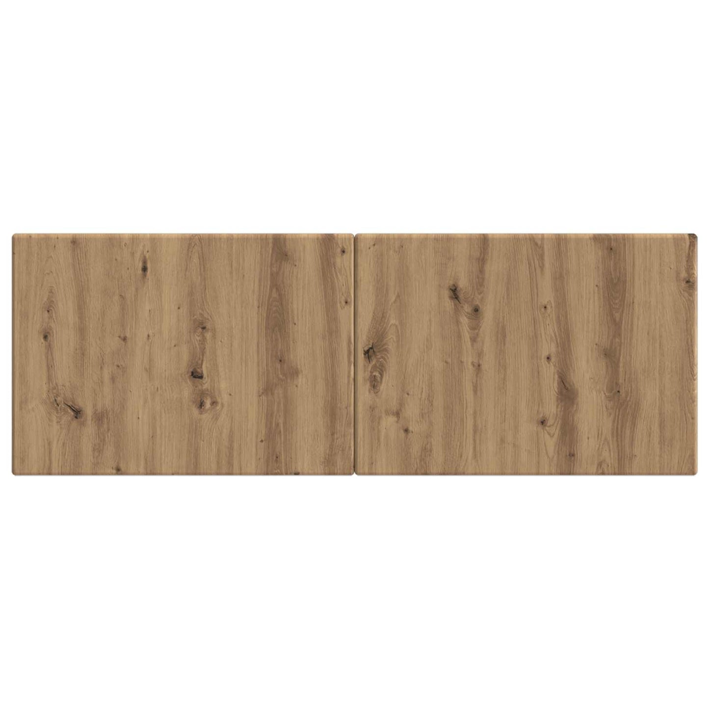 vidaXL Wall-Mounted Headboard BREDA Artisan Oak Engineered Wood