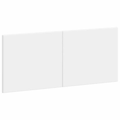 vidaXL Wall-Mounted Headboard BREDA White Engineered Wood