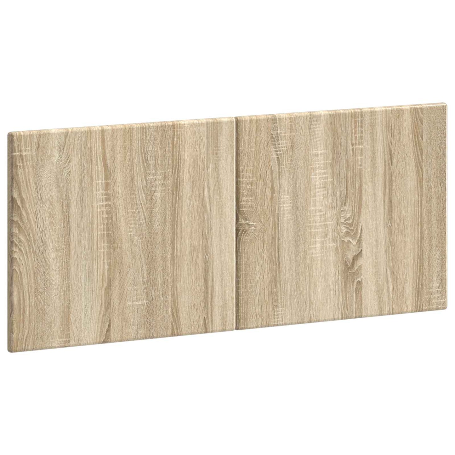 vidaXL Wall-Mounted Headboard BREDA Sonoma Oak Engineered Wood