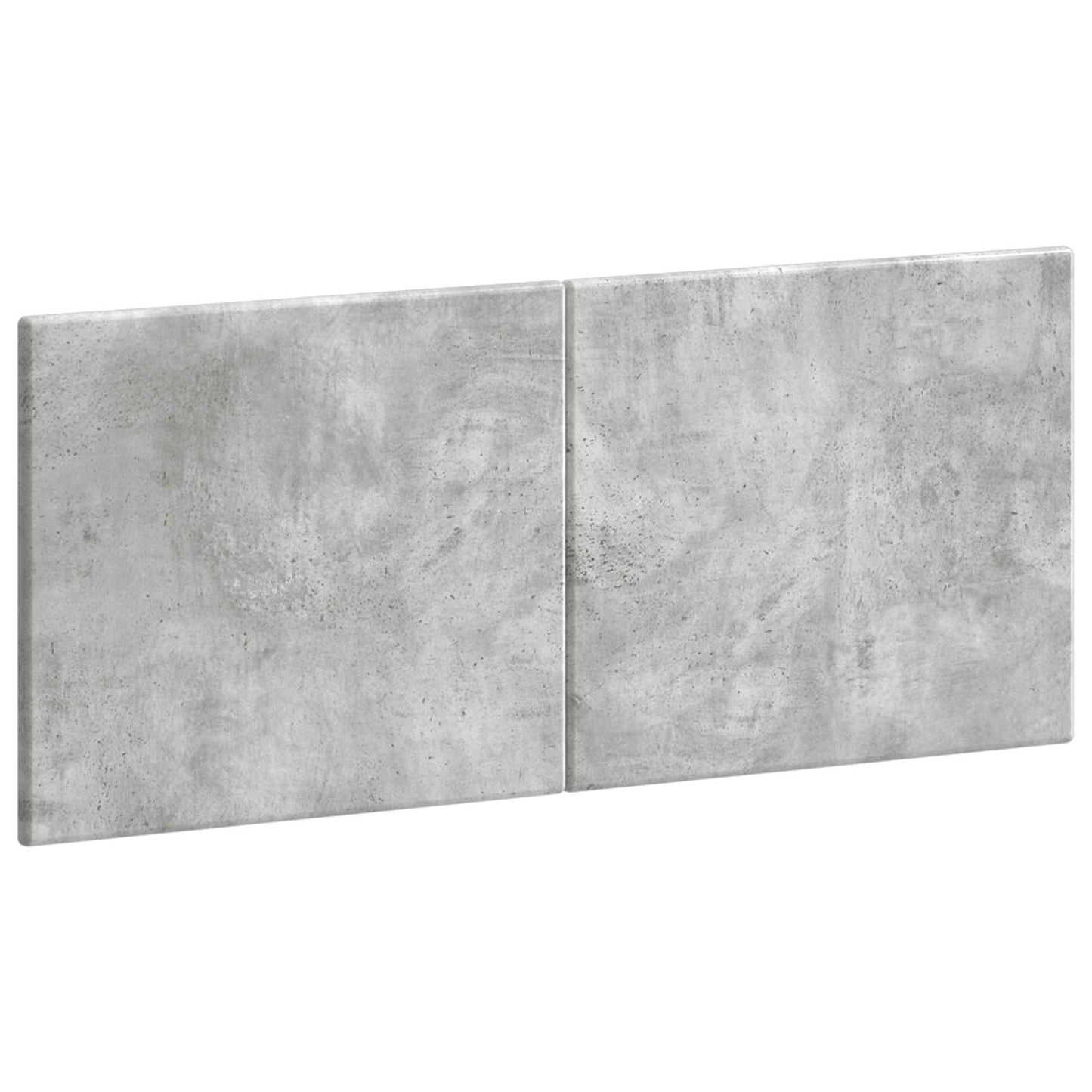 vidaXL Wall-Mounted Headboard BREDA Concrete Grey Engineered Wood