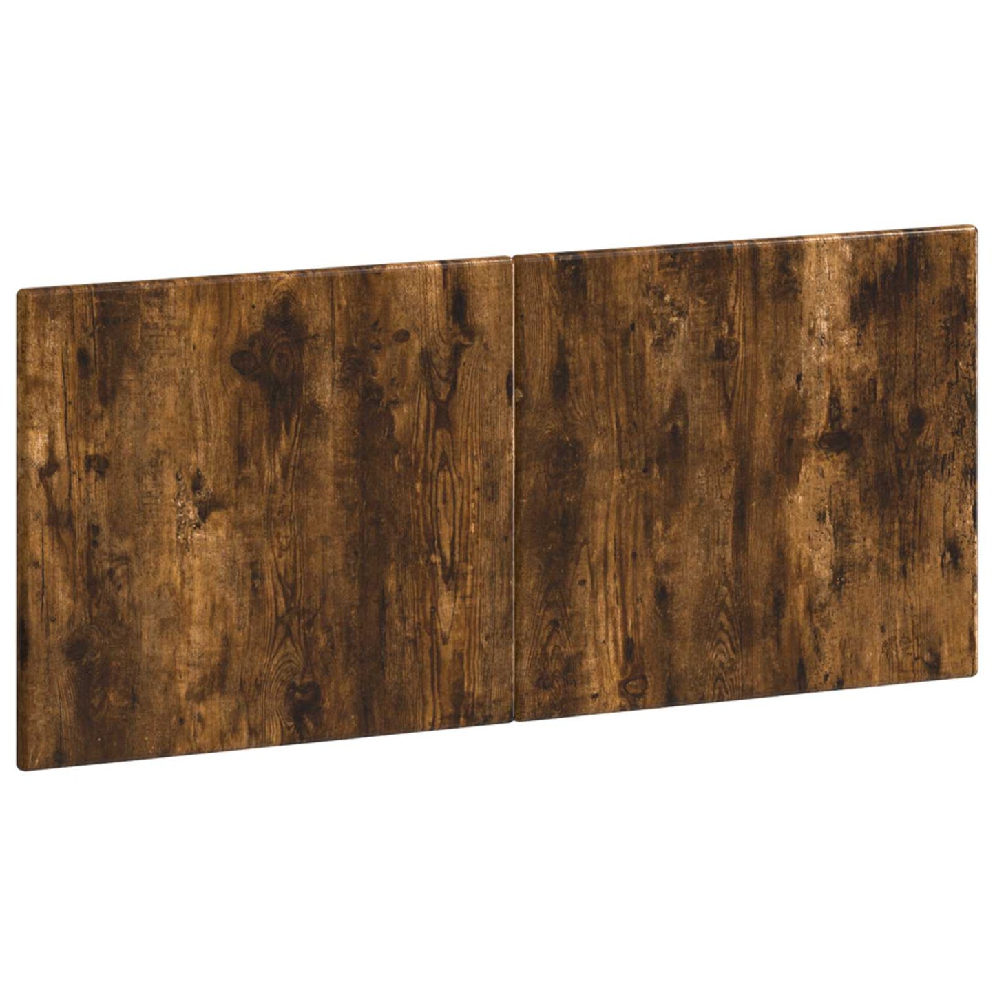 vidaXL Wall-Mounted Headboard BREDA Smoked Oak Engineered Wood