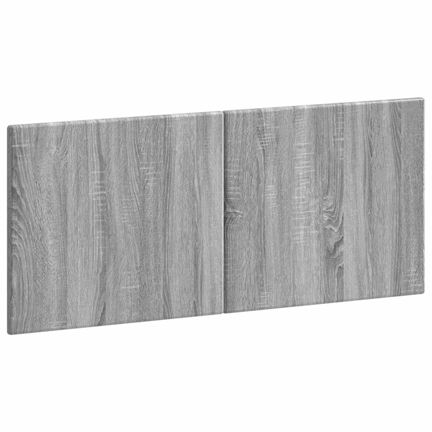 vidaXL Wall-Mounted Headboard BREDA Grey Sonoma Engineered Wood