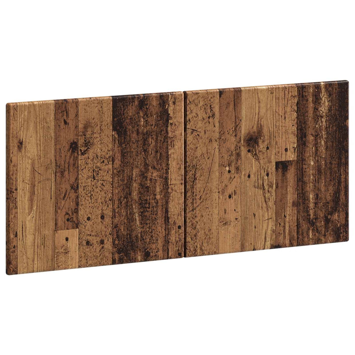 vidaXL Wall-Mounted Headboard BREDA Old Wood Engineered Wood