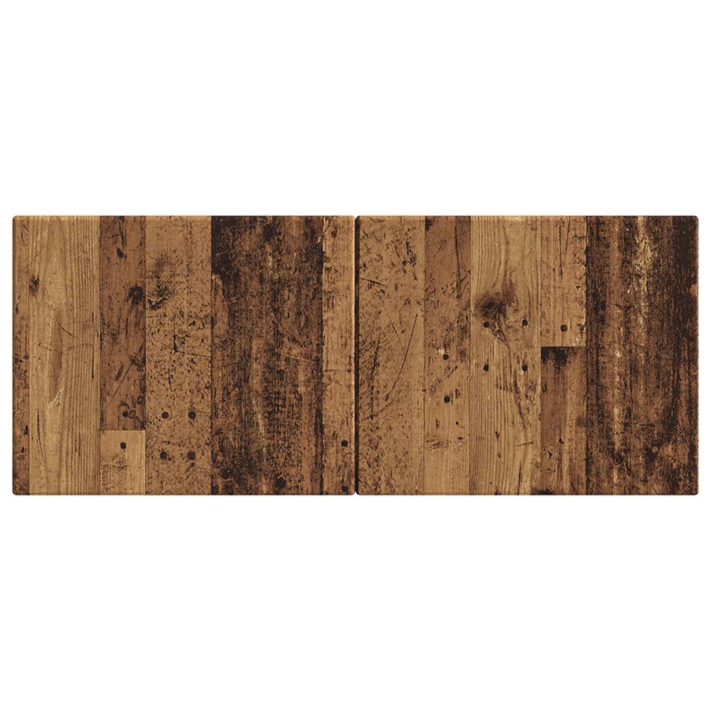 vidaXL Wall-Mounted Headboard BREDA Old Wood Engineered Wood