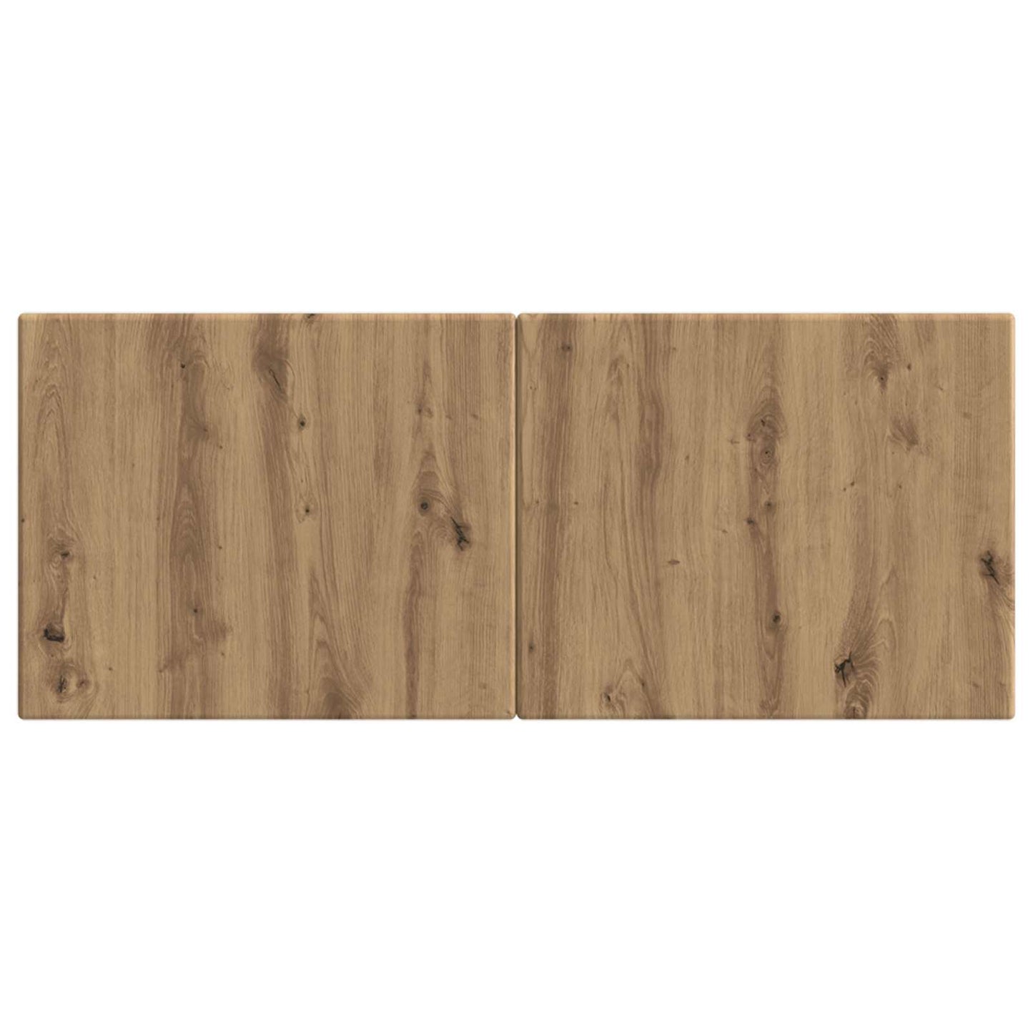 vidaXL Wall-Mounted Headboard BREDA Artisan Oak Engineered Wood