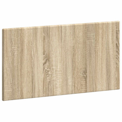 vidaXL Wall-Mounted Headboard BREDA Sonoma Oak Engineered Wood