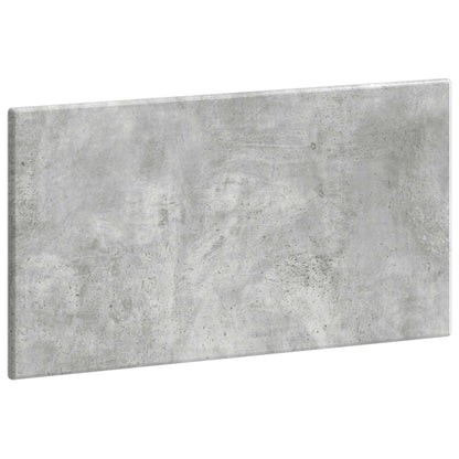 vidaXL Wall-Mounted Headboard BREDA Concrete Grey Engineered Wood