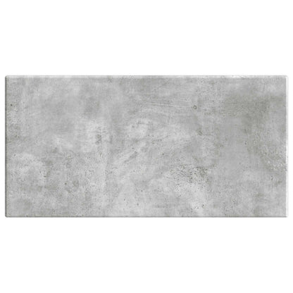 vidaXL Wall-Mounted Headboard BREDA Concrete Grey Engineered Wood