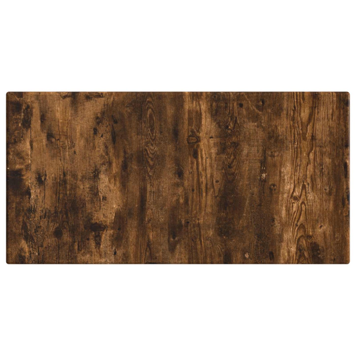 vidaXL Wall-Mounted Headboard BREDA Smoked Oak Engineered Wood