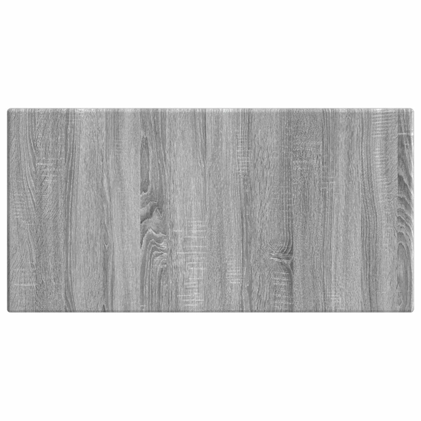 vidaXL Wall-Mounted Headboard BREDA Grey Sonoma Engineered Wood