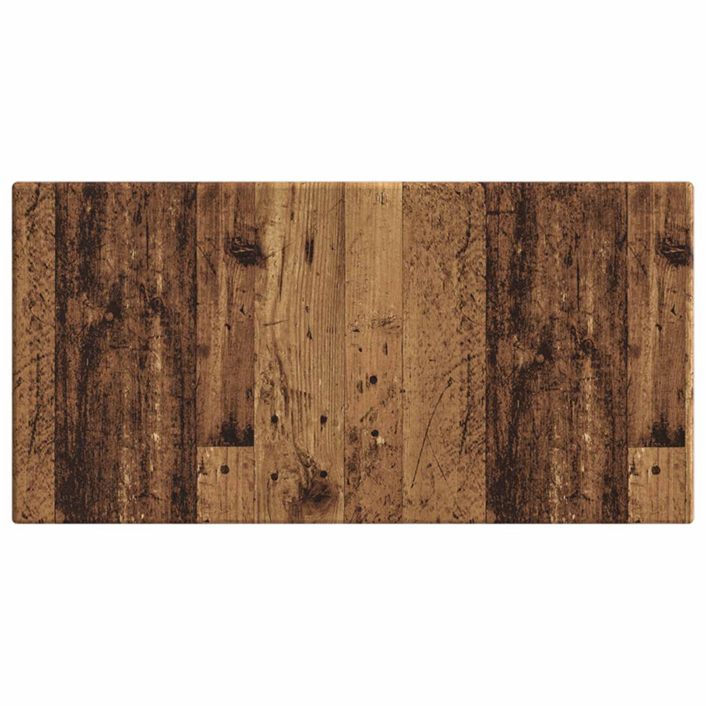 vidaXL Wall-Mounted Headboard BREDA Old Wood Engineered Wood