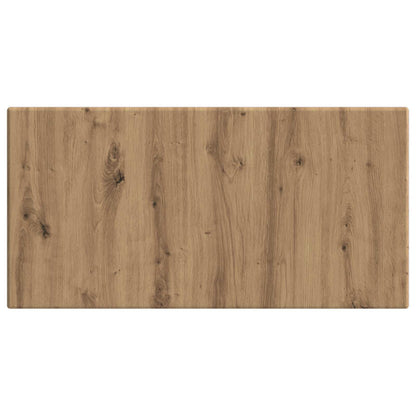 vidaXL Wall-Mounted Headboard BREDA Artisan Oak Engineered Wood