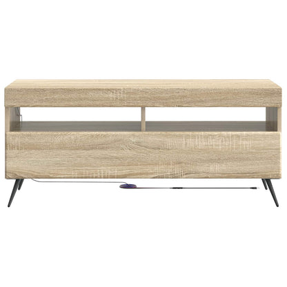 vidaXL LED TV Cabinet Sonoma Oak Engineered Wood