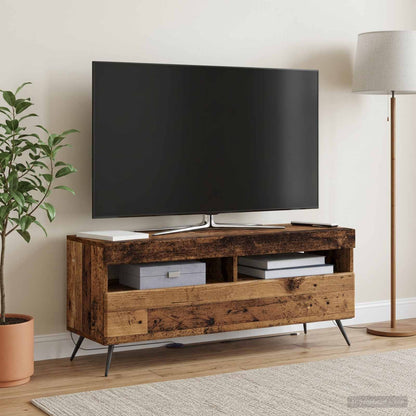 vidaXL LED TV Cabinet Old Wood Engineered Wood