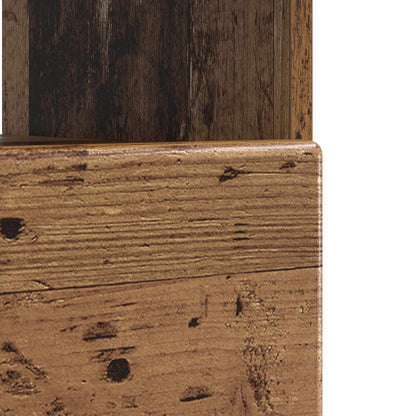 vidaXL LED TV Cabinet Old Wood Engineered Wood