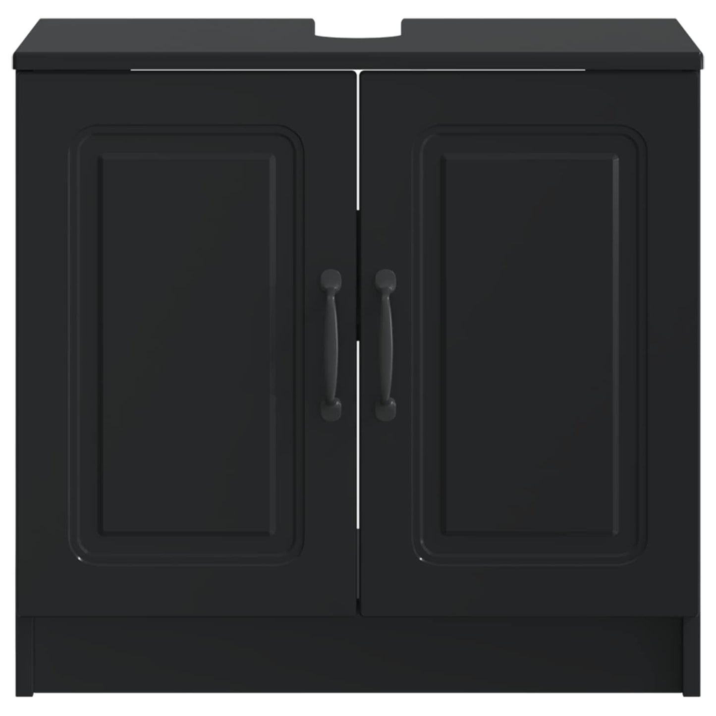 vidaXL Bathroom Sink Cabinet UTRECHT Black 59.5 x 31.5x 59 cm